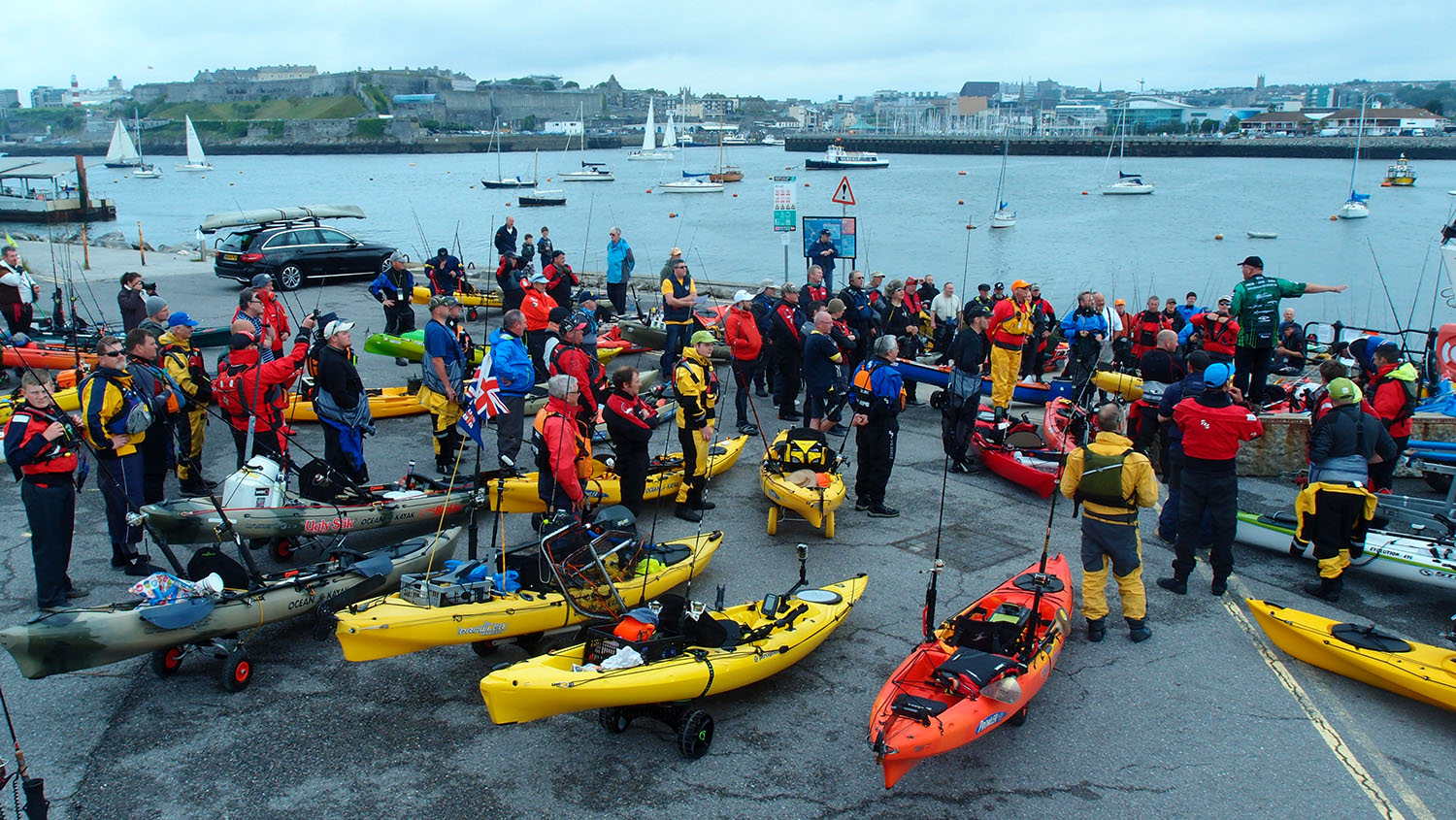 Ocean Kayak Classic 2015 in Plymouth Sound